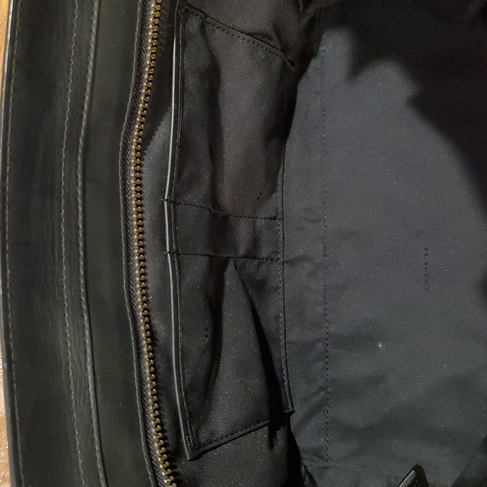 Coach Swagger 27 All Black Bag - Picture 13 of 15